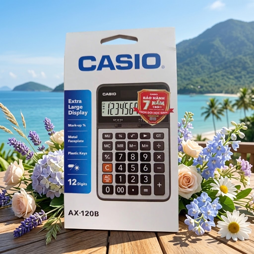 Máy Tính Casio AX 120B